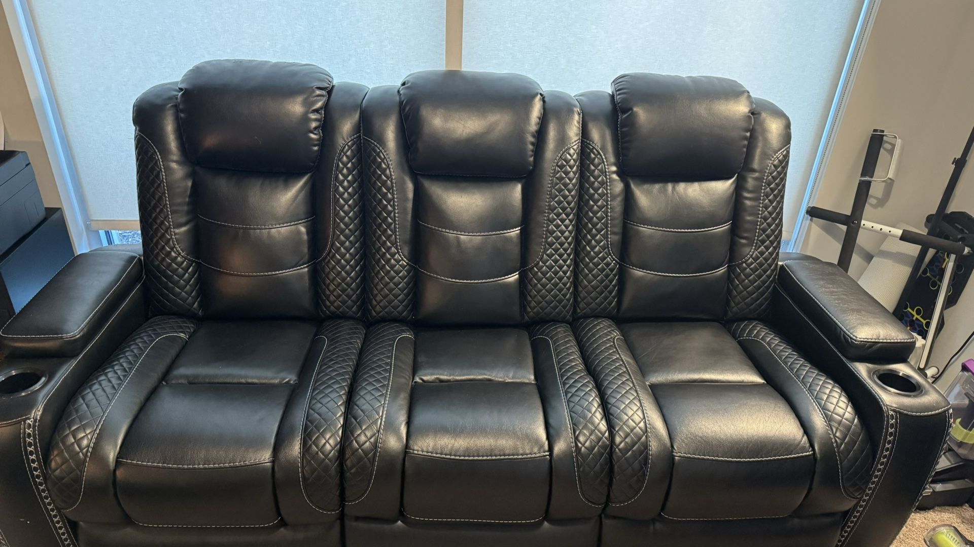 Dual Power Reclining Sofa