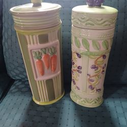 Vintage  Pasta Spaghetti Canister 