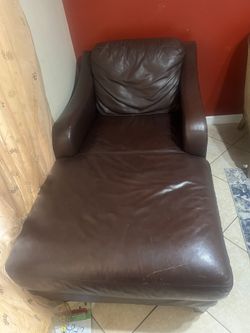 Genuine leather Lounger $300 OBO