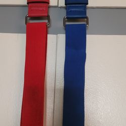 Nike Baseball Belt slightly used Pick Color Blue or Red One Size, Fits from Youth to Adults