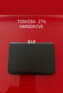 Toshiba 2TB hard drive