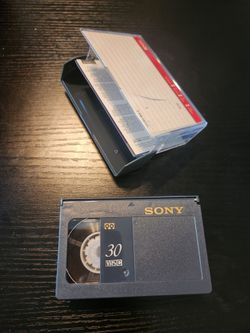 blank vhs-c tape
