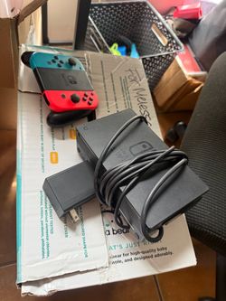 Nintendo switch Dock,AC Power Supply Charger, Joy-con grip and joy stick controllers