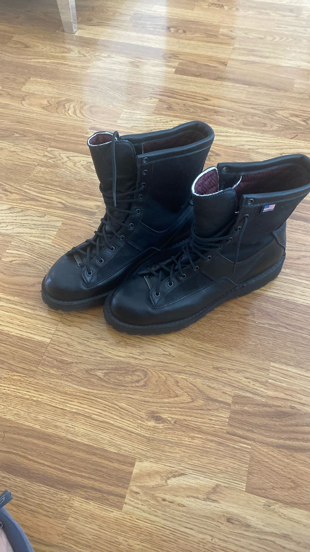 Danner Size 13 Black Boots