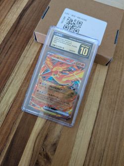 Team Rocket's Moltres ex 015/098 Glory of the Rocket Gang Japanese CGC Pristine 10 – SV10