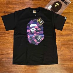Purple Camo Bape T-shirt 