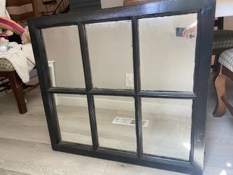 Windowframe Mirror - Solid Wood Frame