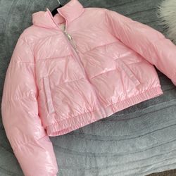 Pink Bubble coat 