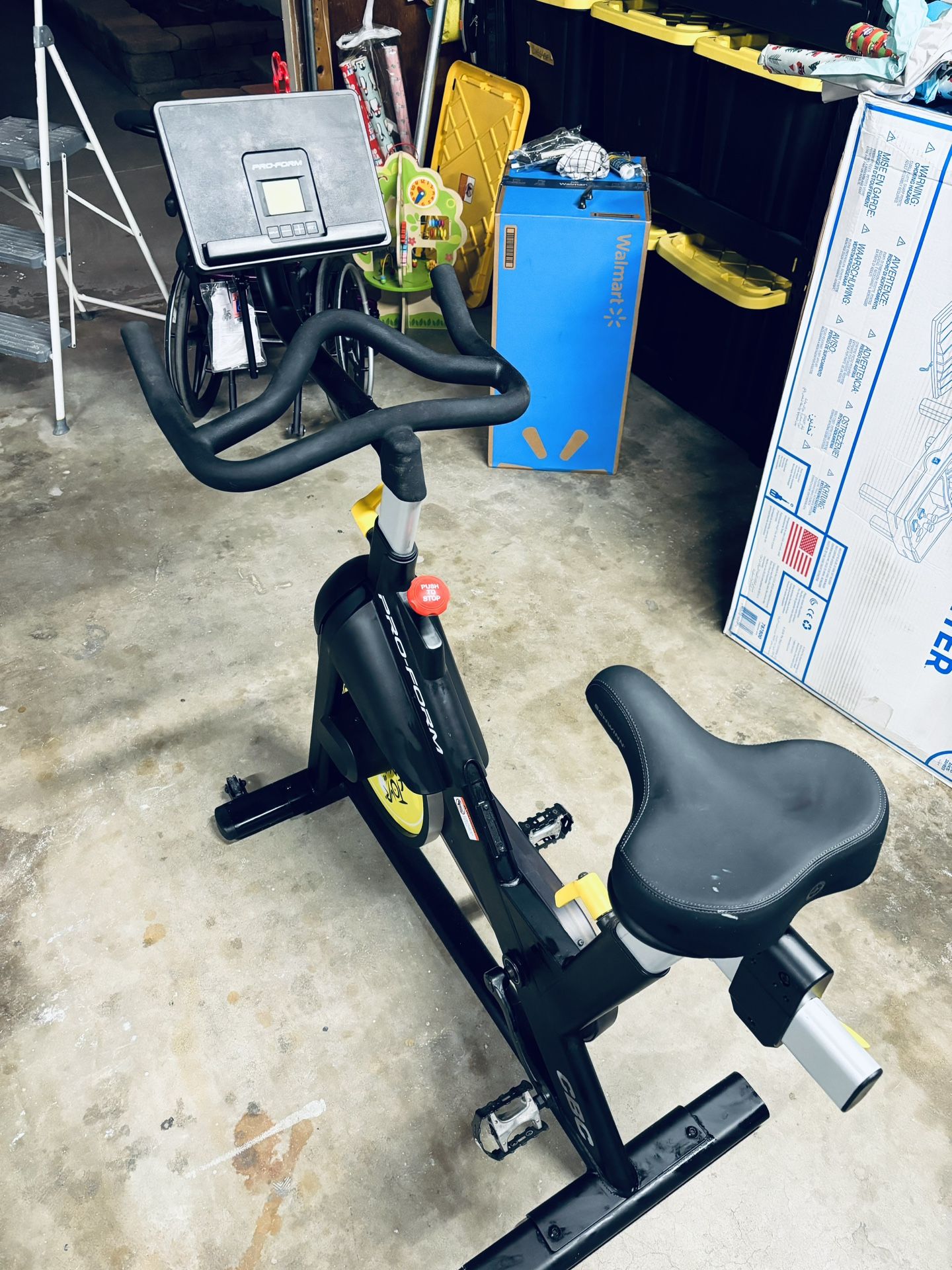 Proform Tour De France Spin Bike with Tablet Holder