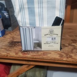 Bee & Willow Coastal Stripe Shower Curtain Liner