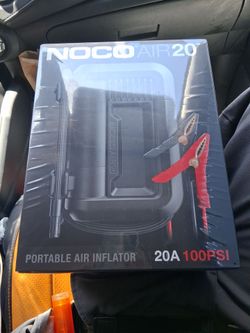 Portable air inflator