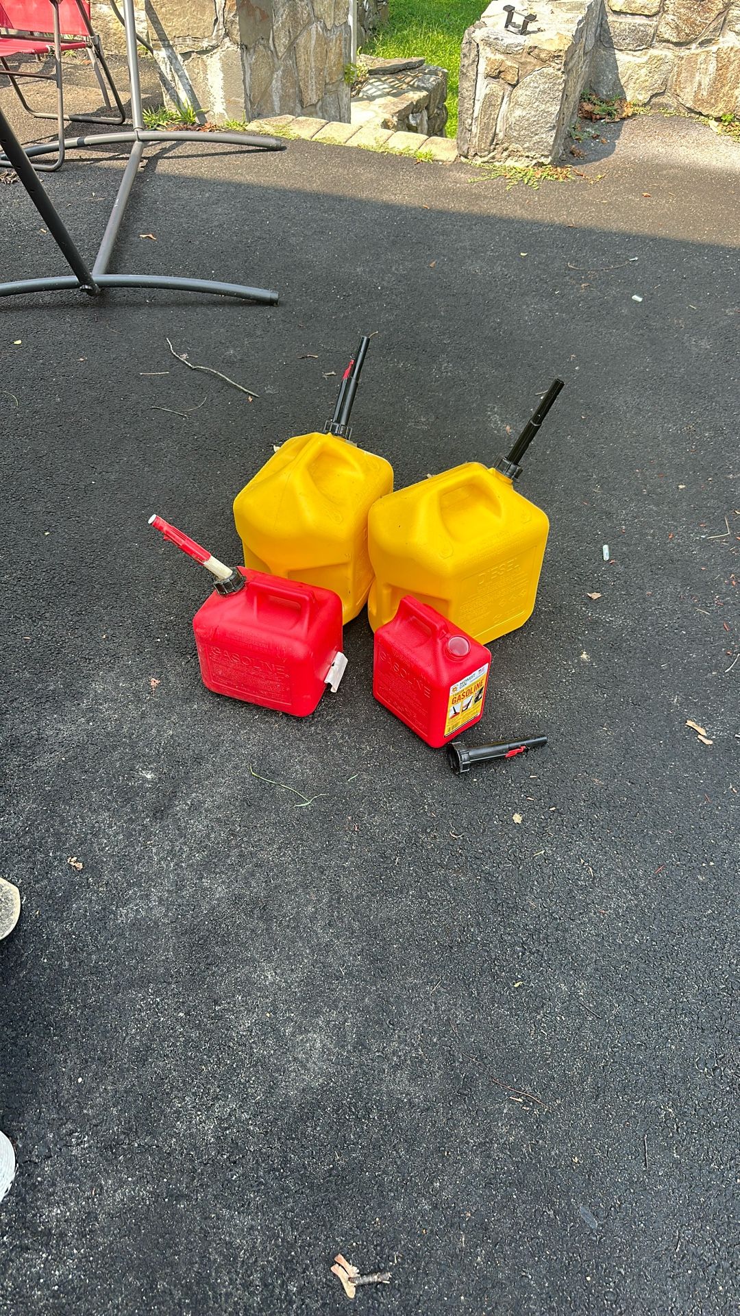 Gas Tank Set
