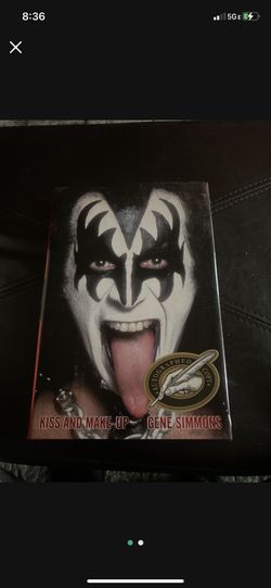 Gene Simmons KiSS Autographed Book