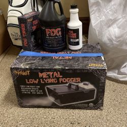 Spirit Halloween Fog Machine & Misc