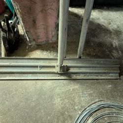 Cement Finishing Screed With 3 Poles