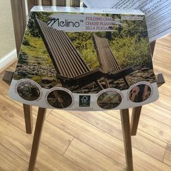 Melino Wooden Folding Chair 