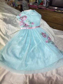 Vintage Jona Michelle Floral Mesh Dress size 5