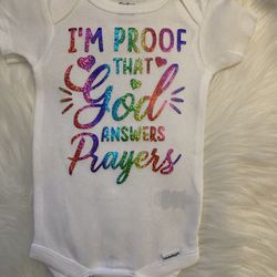 Rainbow Baby Onesie