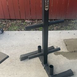 Weight plate holder