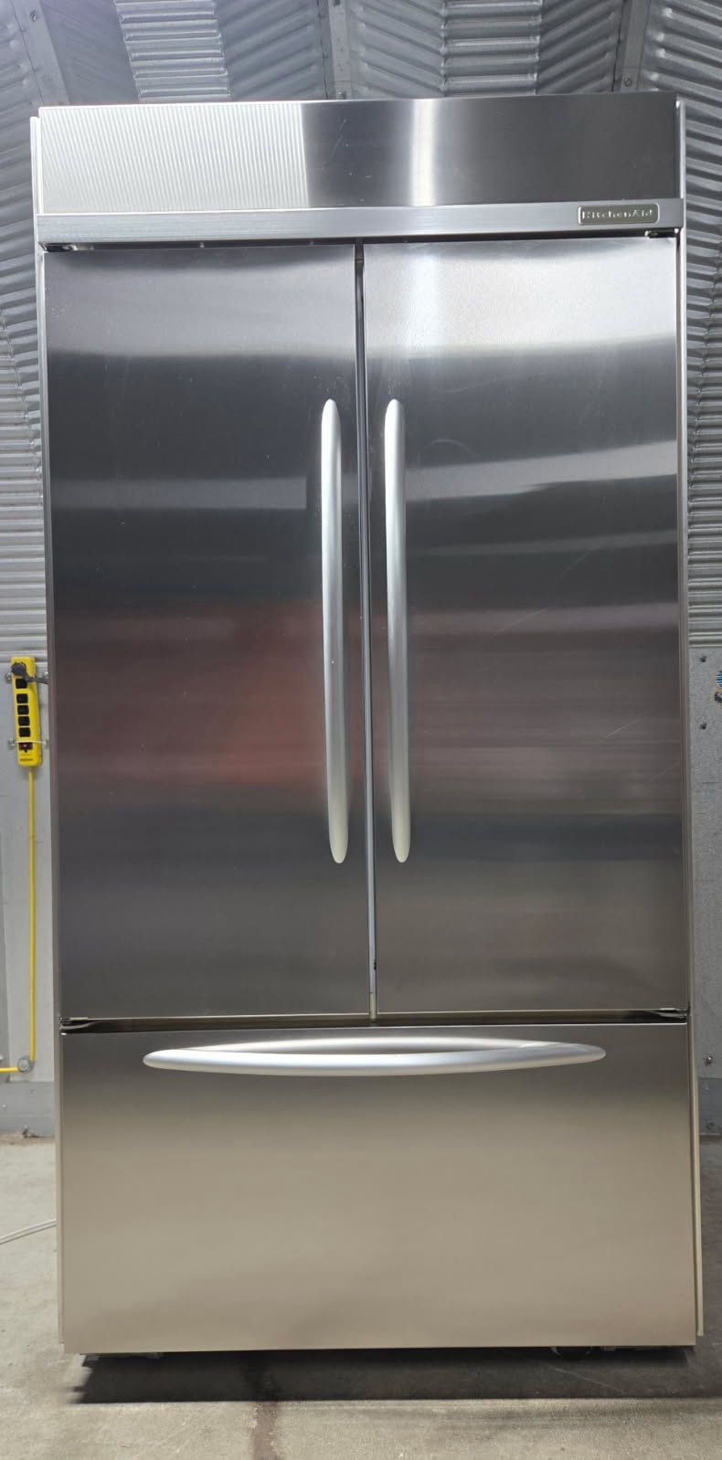 KitchenAid 42 Stainless 3-door French Door Built-in Refrigerator