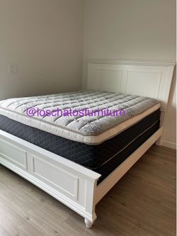 New bed and mattress Queen size