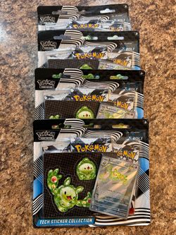 Pokemon Black Bolt Tech Sticker Collection - New Sealed