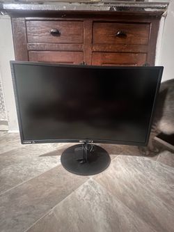 26” Curved Sceptre Gaming Monitor — excellent condition — includes power cord