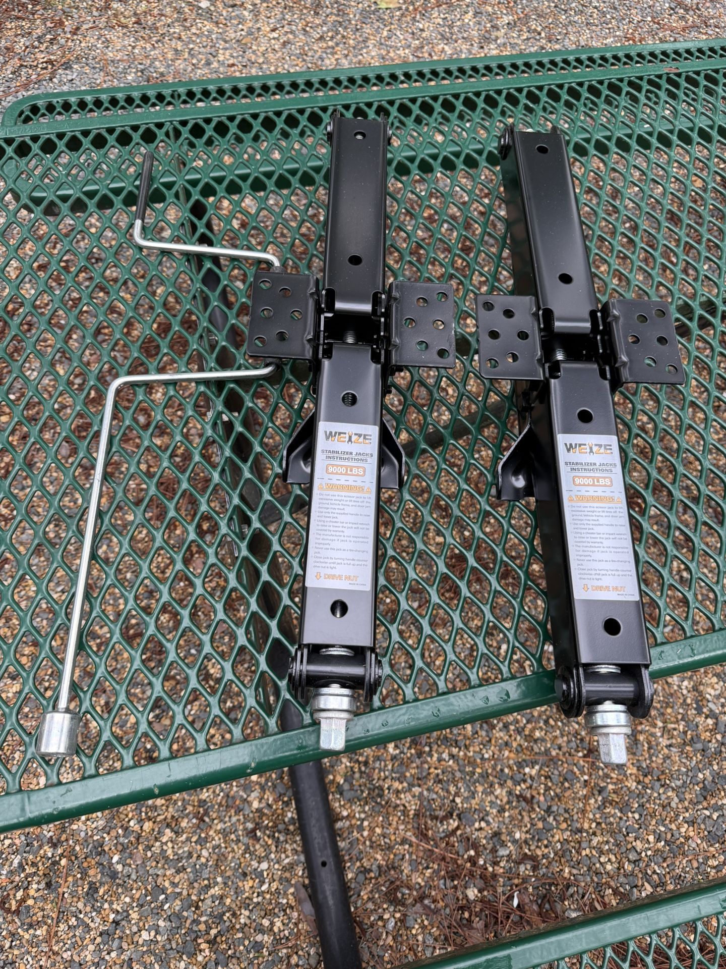 RV Stabilizing Jacks 9000 Lb Capacity New