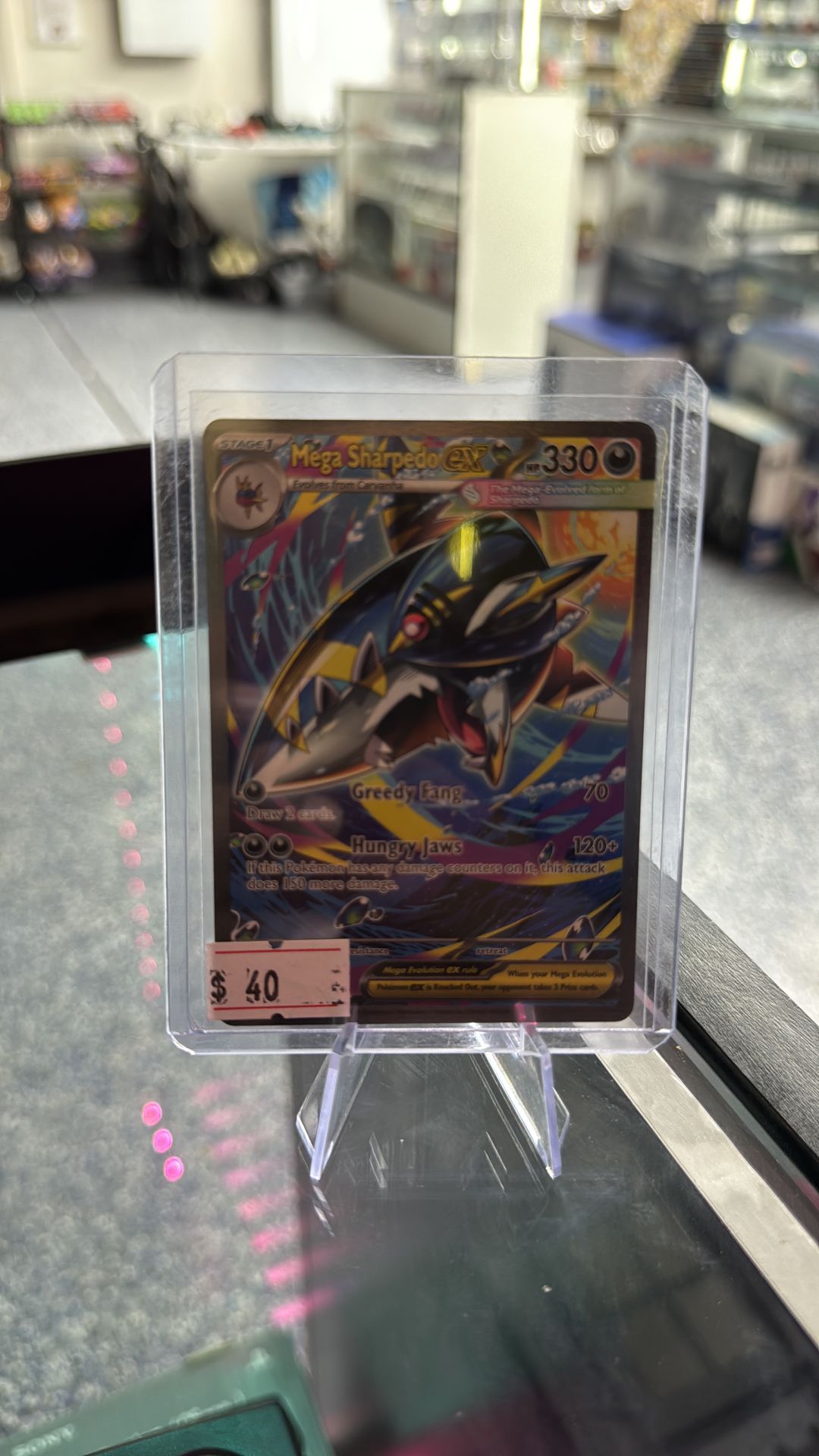 Mega Sharpedo ex • TRADES WELCOME