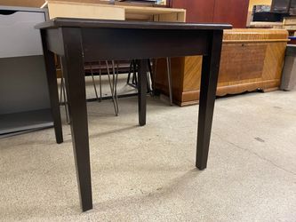 ABODA Dark Brown Rectangular End Table