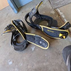 Snow Board Boots And Bindings See Description 