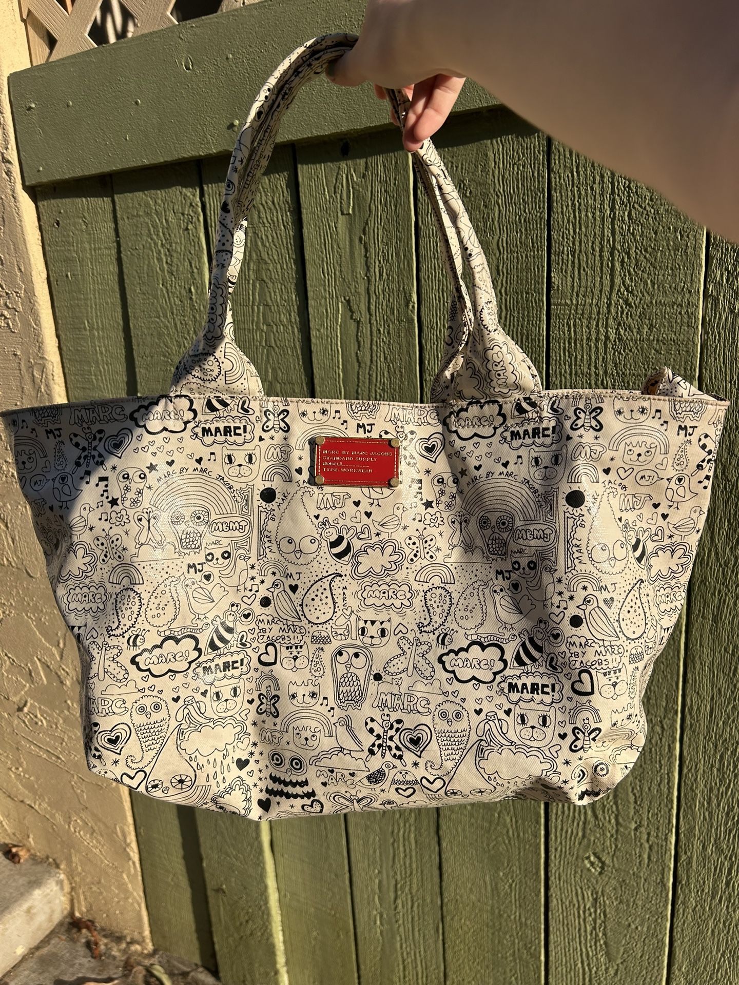Marc Jacobs Canvas Tote Bag Standard supply Vintage