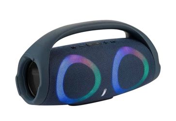 Brand new in box Black Portable Bluetooth Speaker w/Handle Built-in Light Wireless Bluetooth Speaker Outdoor Powerful Subwoofer