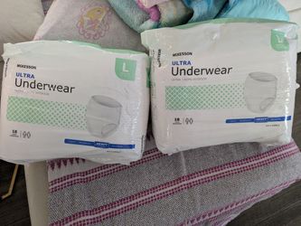 2 New Pack L Underwear For Adults
