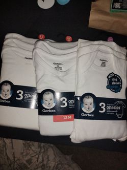 Gerber onesies
