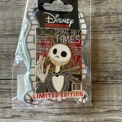Disney 2024 D23 DSSH Magazine Jack Skellington NBC LE 500 Pin