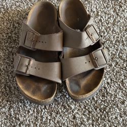 Brown Birkenstocks Size 37