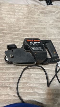 Black decker belt sander