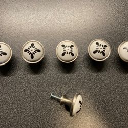 Set Of Six Cabinet Knobs 