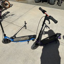 2 Electric Scooters For Kids 