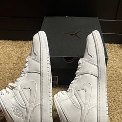 Jordan 1 White Size 12