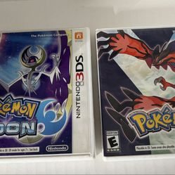 Nintendo 3ds Pokémon Y and Moon 