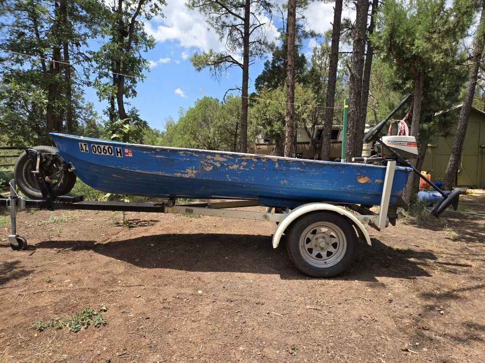 12 Ft Mirro Craft Boat