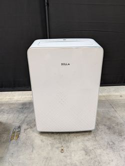 DELLA White Portable Air Conditioner with 8000 BTU Cooling