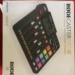 RØDECaster Pro II Integrated Audio Production Studio