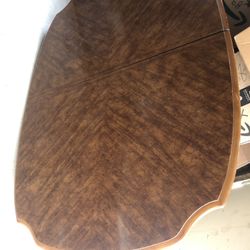 Dining table and six chairs￼