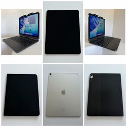 2024 Apple 13-inch iPad Air M2, Built for Apple Intelligence, Wi-Fi + Cellular Unlocked 1TB - Starlight in great condition. Comes with protective keyb