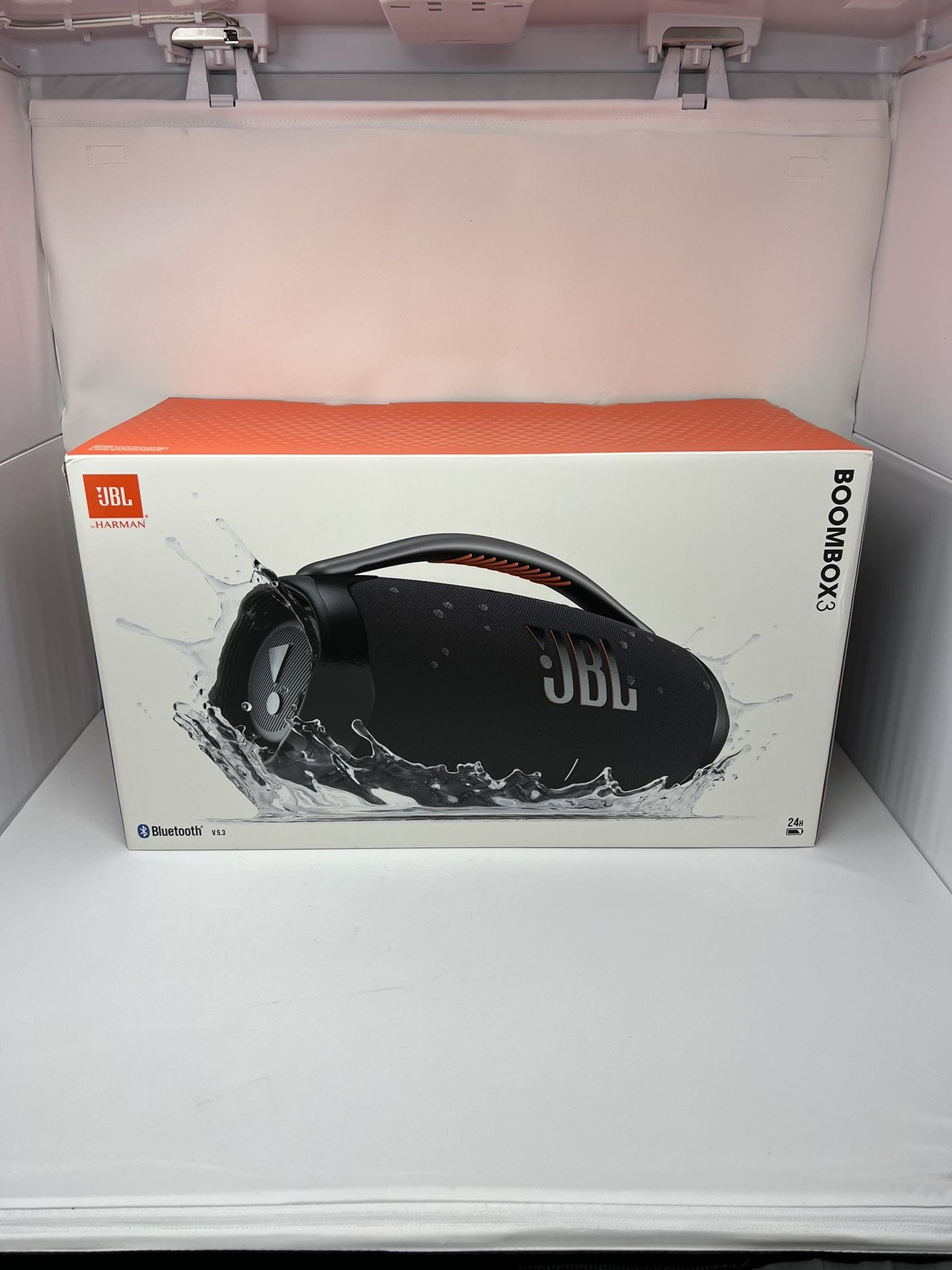 JBL Boombox 3 Black Portable Bluetooth Speaker