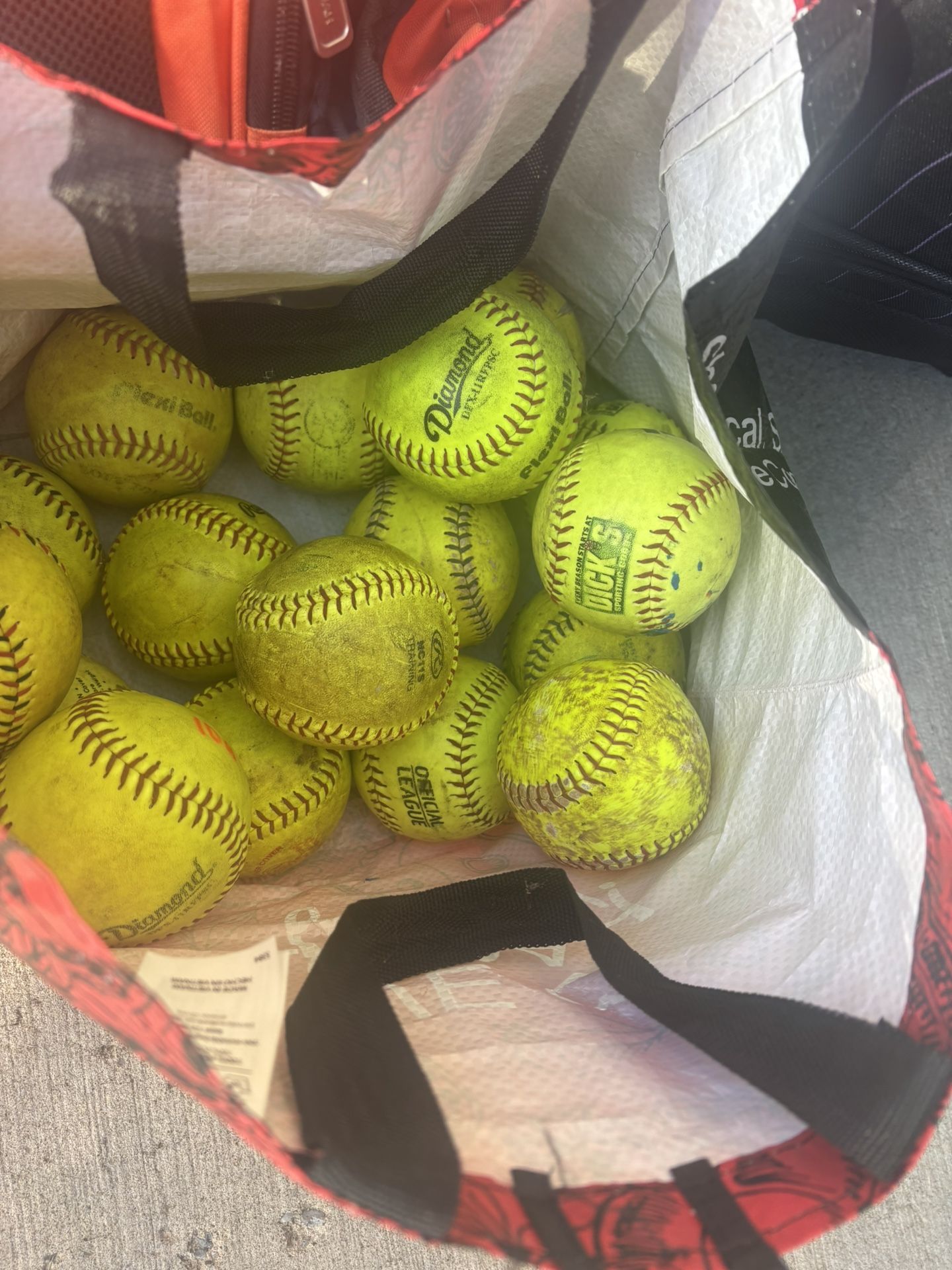 Free 11 Inch Softballs (10u and younger)