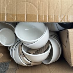   4.5" ROLLED-EDGE RICE BOWL ( 1 Dollar For Each!)